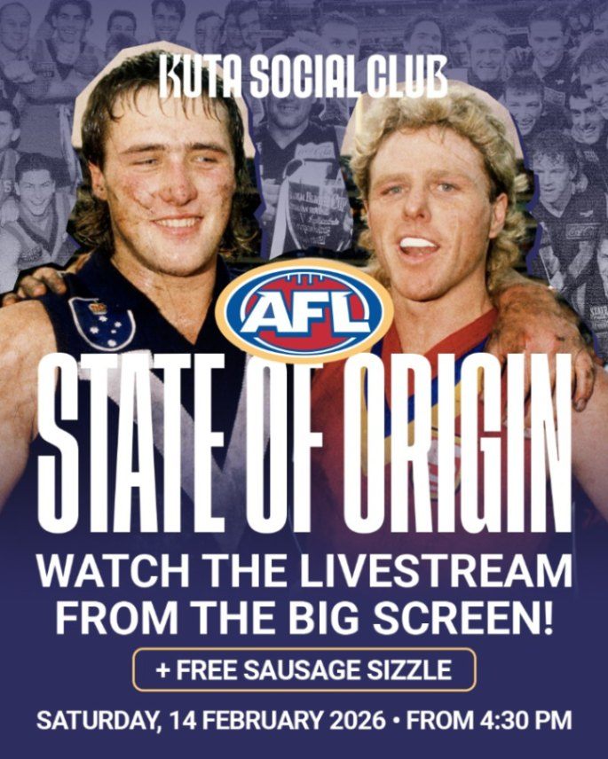 State of Origin at Kuta Social Club