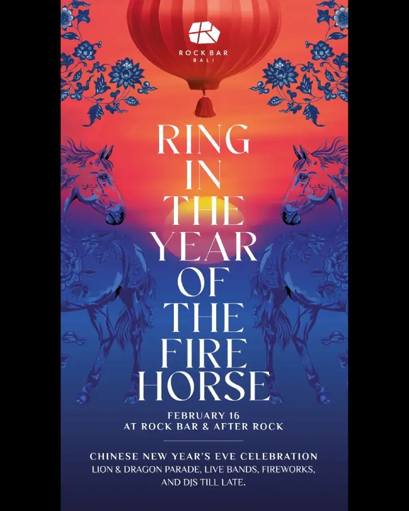 RING IN THE YEAR OF THE FIRE HORSE