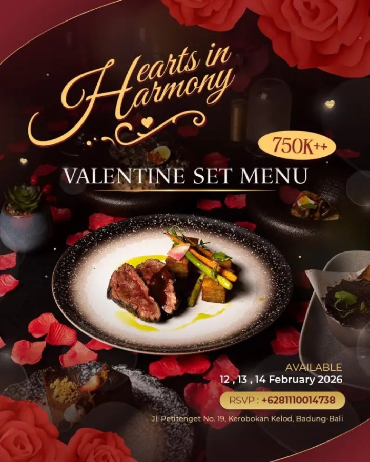 Hearts in Harmony – Valentine Set Menu